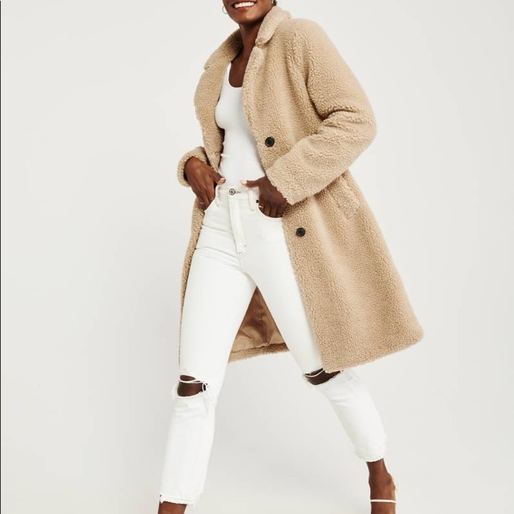 Abercrombie & Fitch Sherpa Jacket